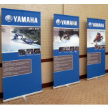 Promotional pull up roller Yamaha banner stand for display